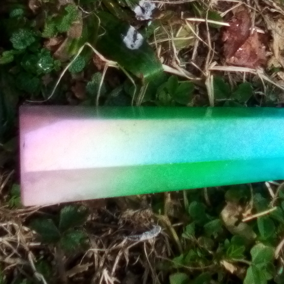 Rare rainbow Quartz Tower point - Picture 3 of 4